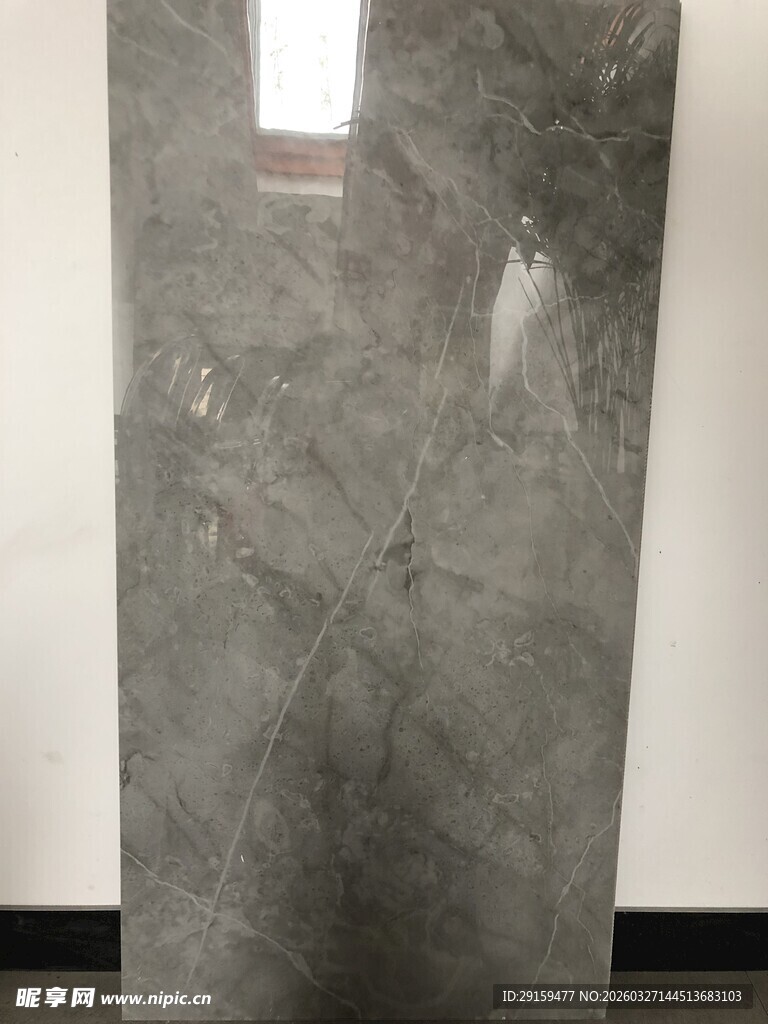 灰色纹理瓷砖展示