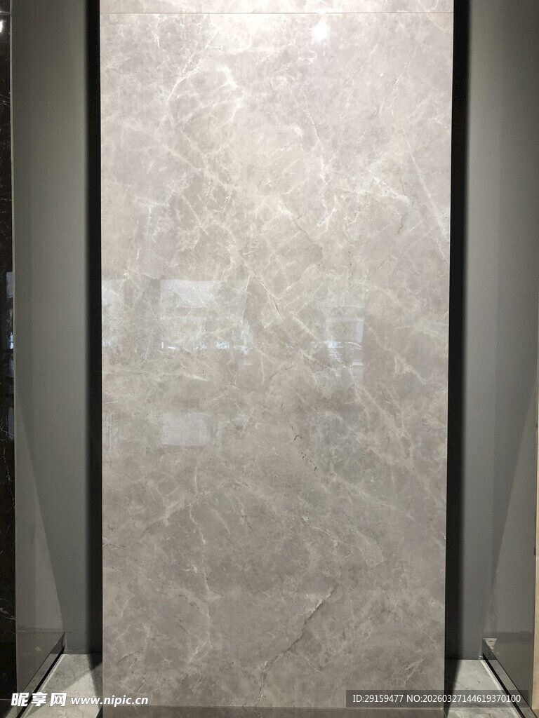 灰色纹理瓷砖展示