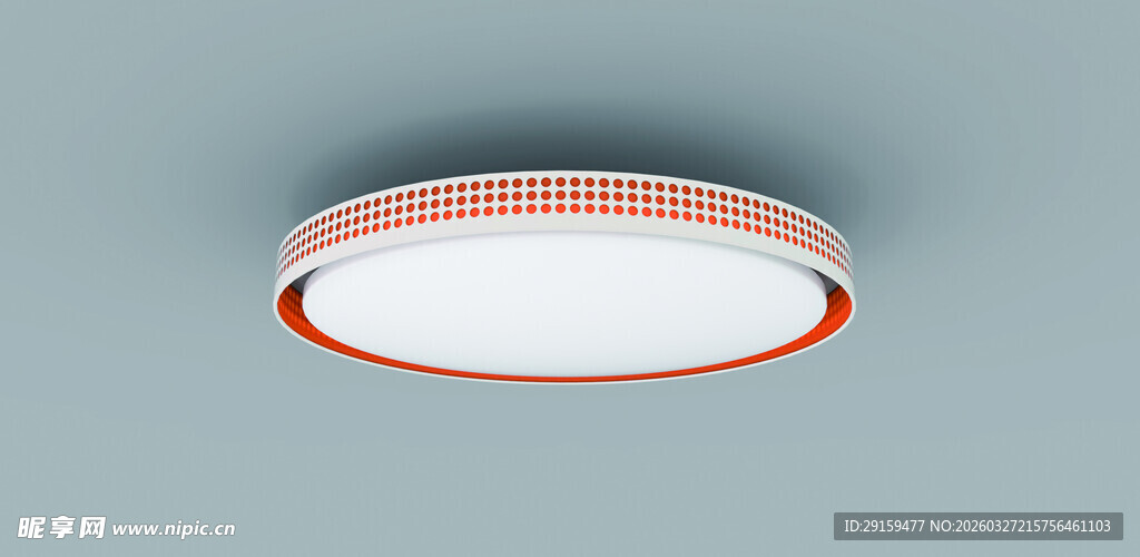 简约圆形吸顶灯