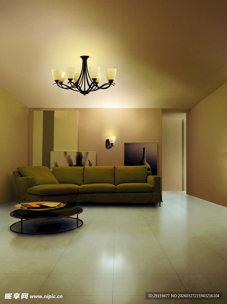 现代简约风格客厅一角