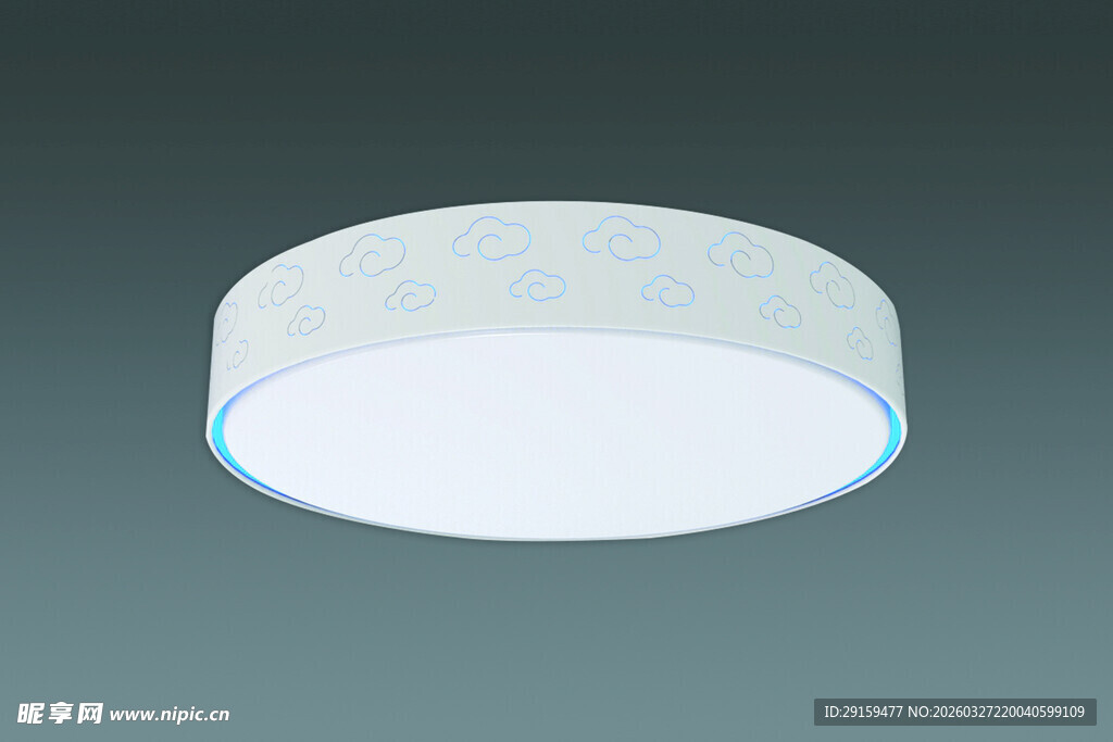 简约圆形吸顶灯