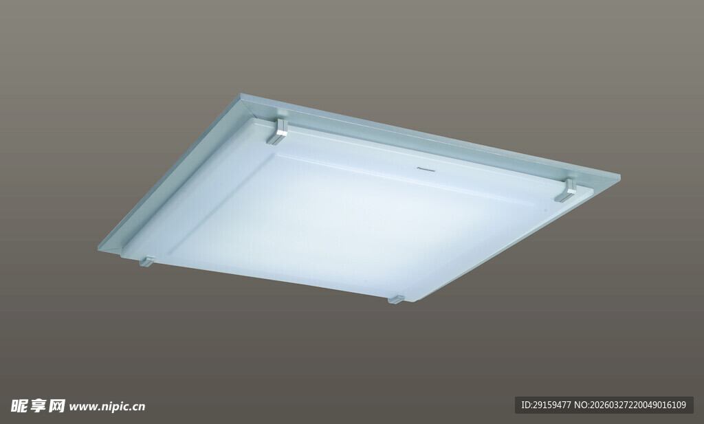 方形简约吸顶灯