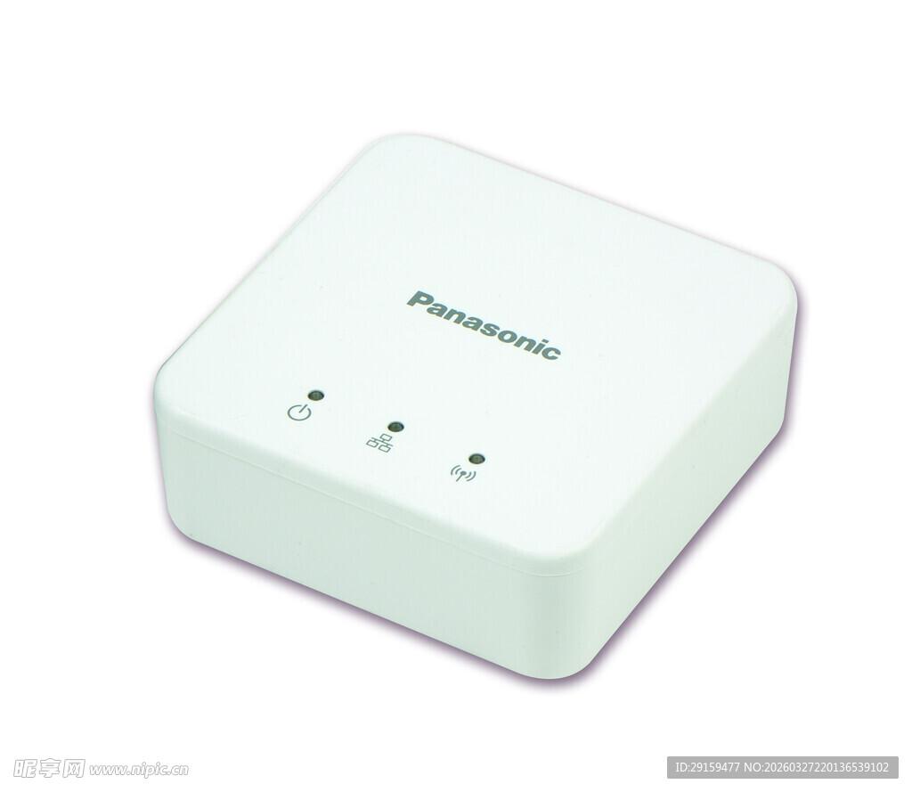 松下白色无线路由器