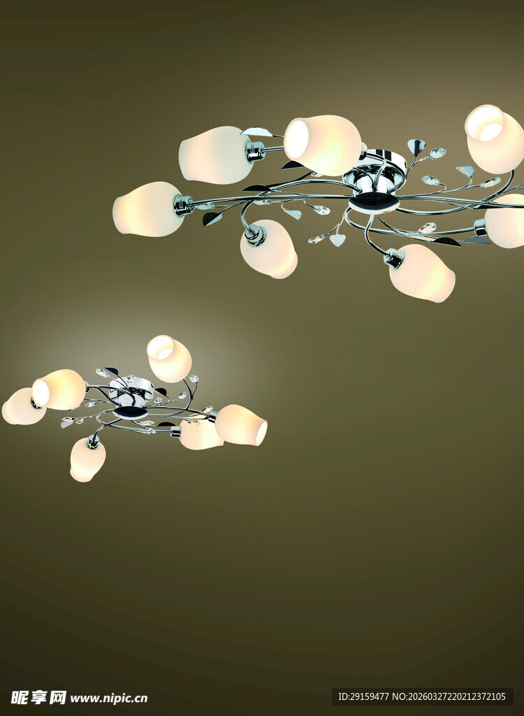 精致珠宝项链饰品展示