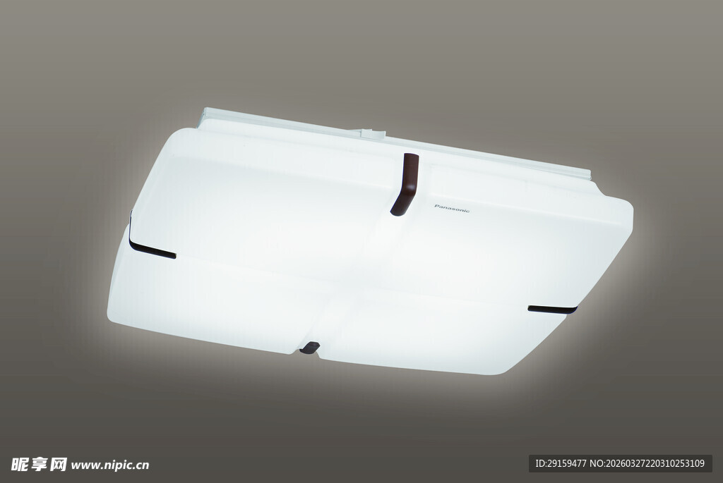 简约现代白色吸顶灯