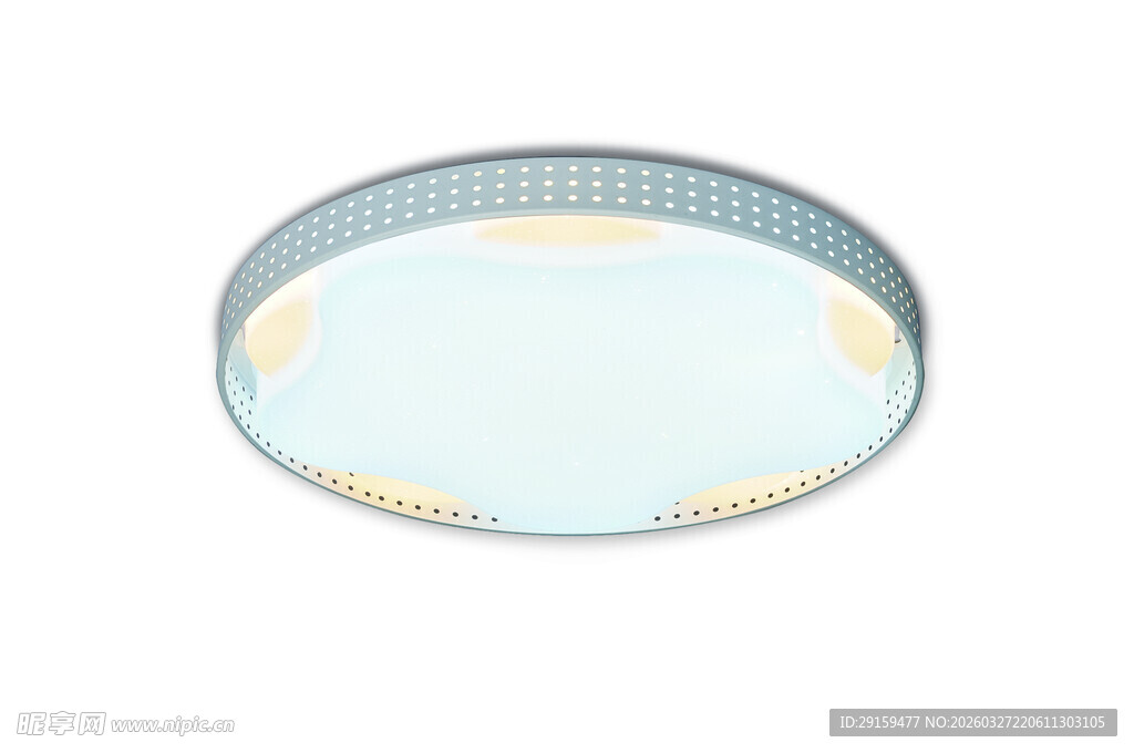 简约圆形吸顶灯设计