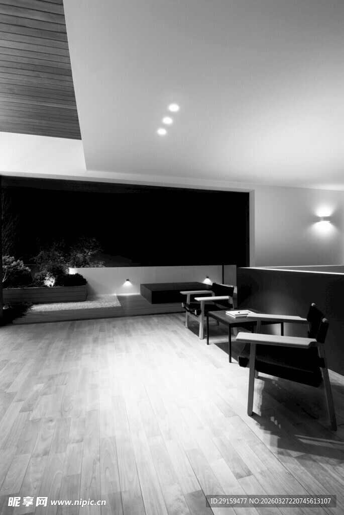 现代简约风格室内客厅场景