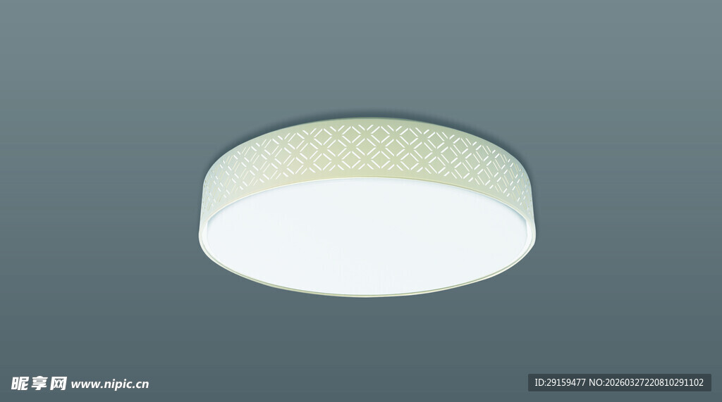 简约圆形吸顶灯