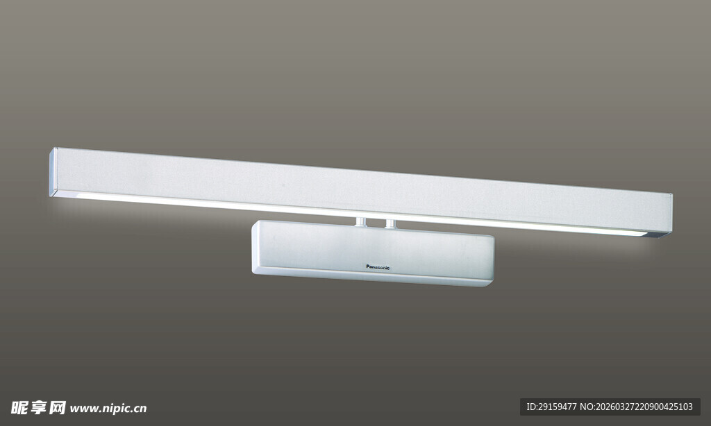 长条白色灯具