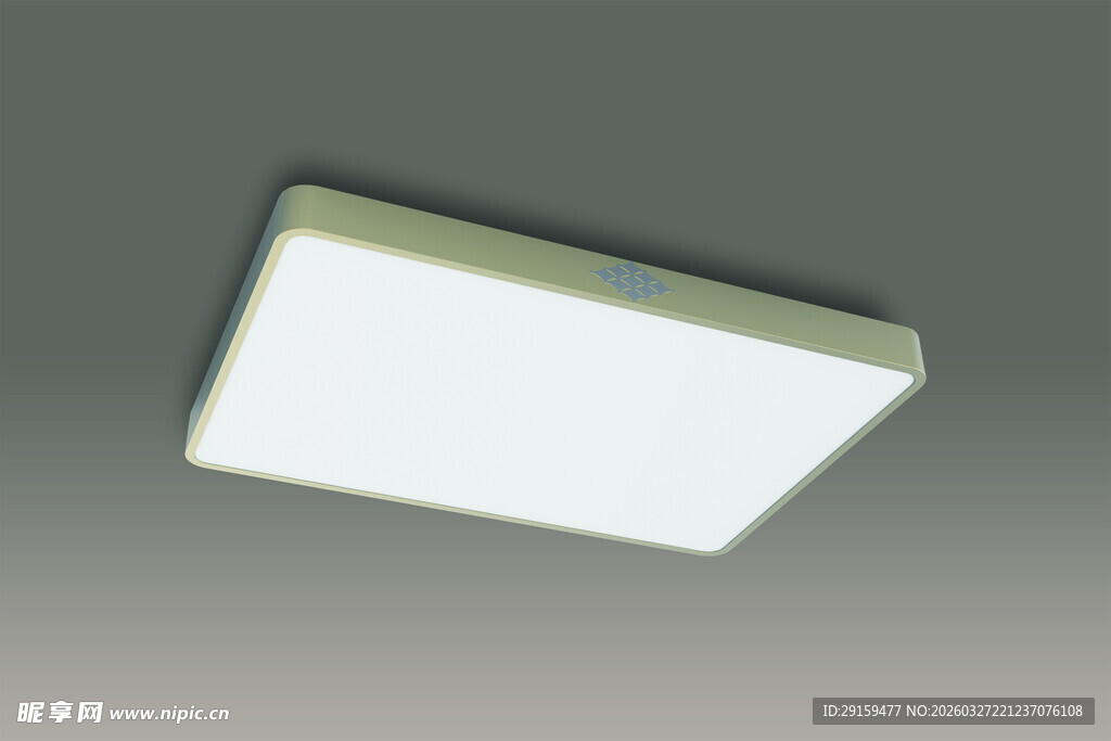 简约方形吸顶灯