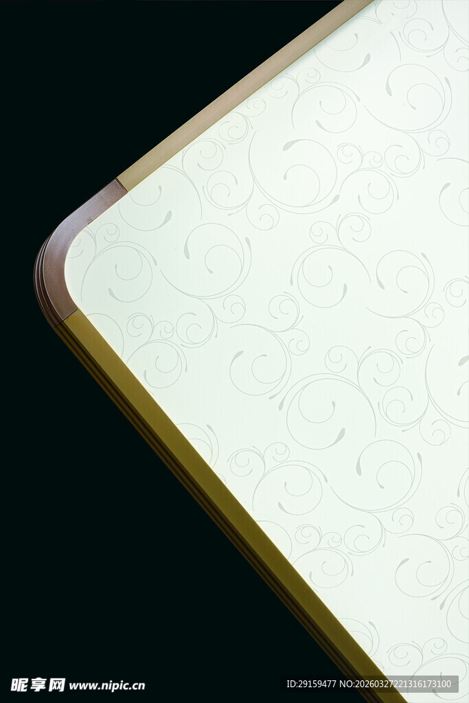 金色边框浅色纹理面板