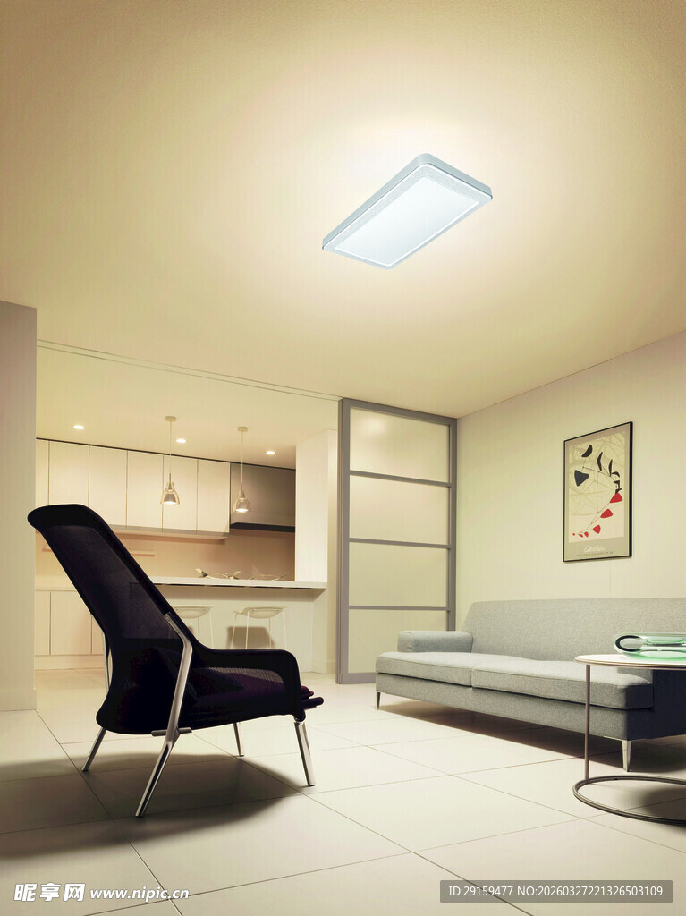 现代简约风格客厅一角