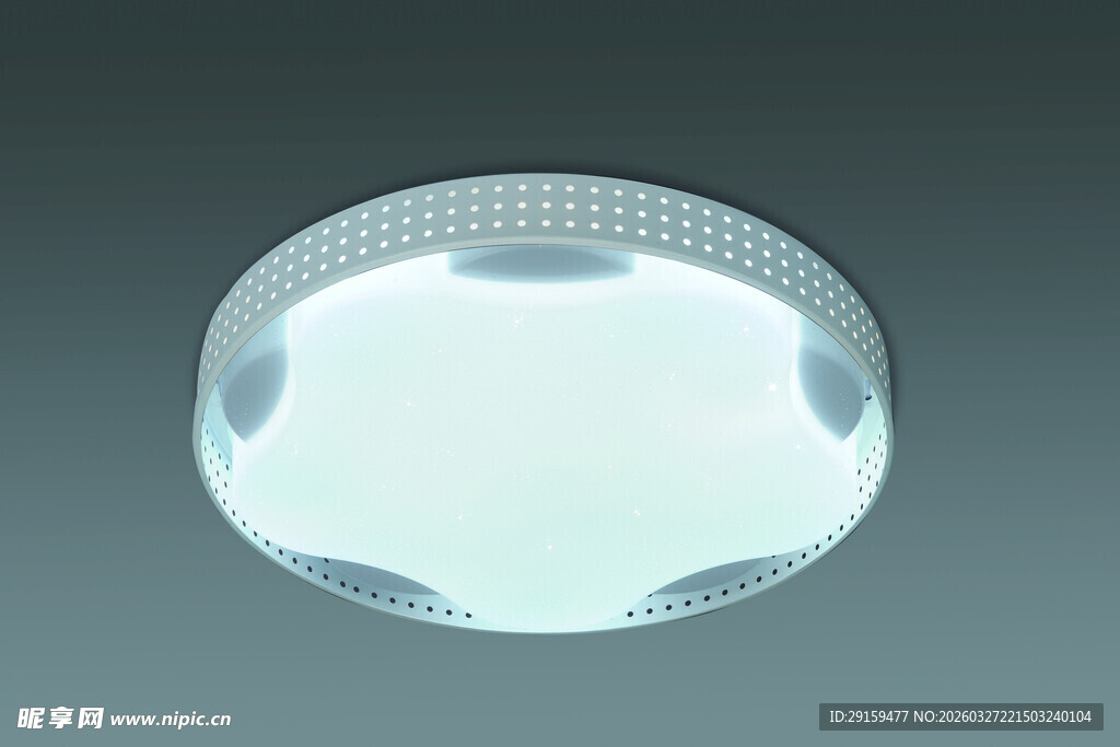 圆形透明吸顶灯