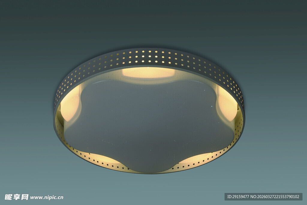 现代简约圆形吸顶灯