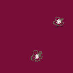 紫红色背景上的精致珠宝