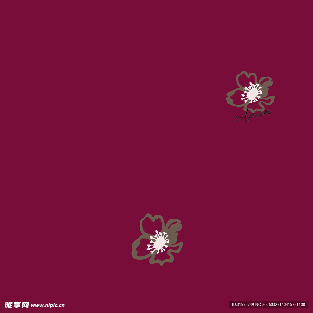 紫红色背景上的精致珠宝