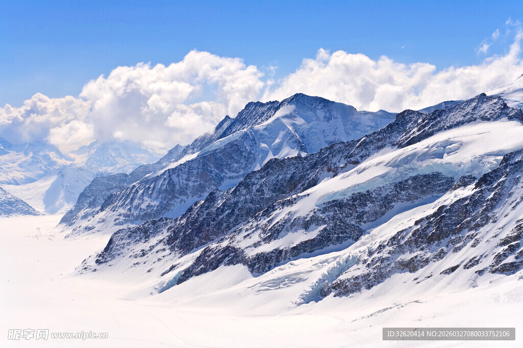 壮丽雪山美景