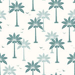 清新简约棕榈树图案背景