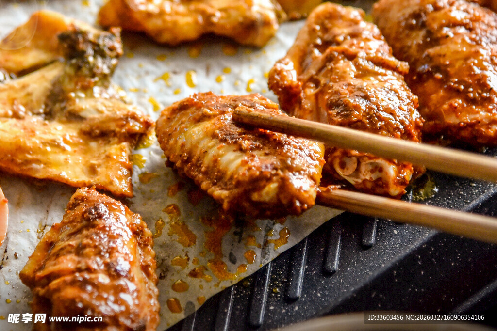 香烤鸡翅
