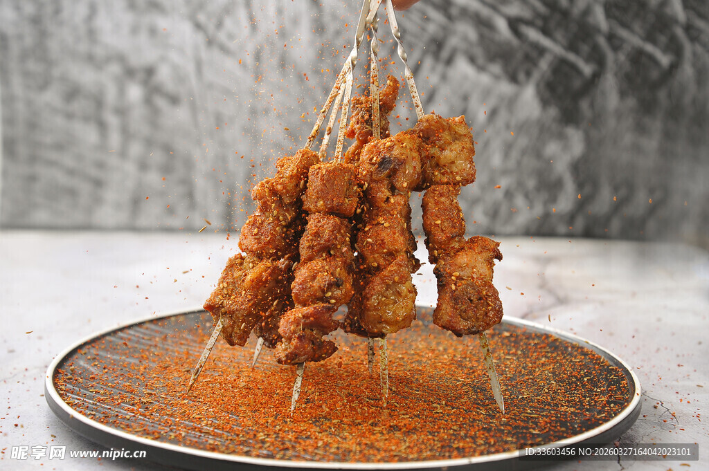 美味炸串诱人垂涎