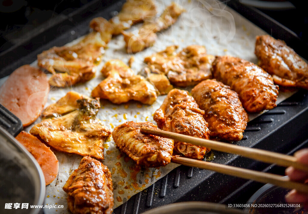 美味烤鸡翅