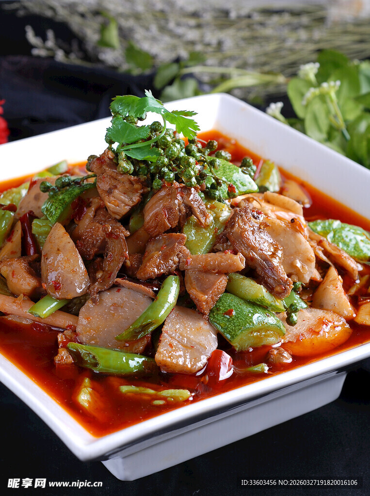 香辣美味炒肉片