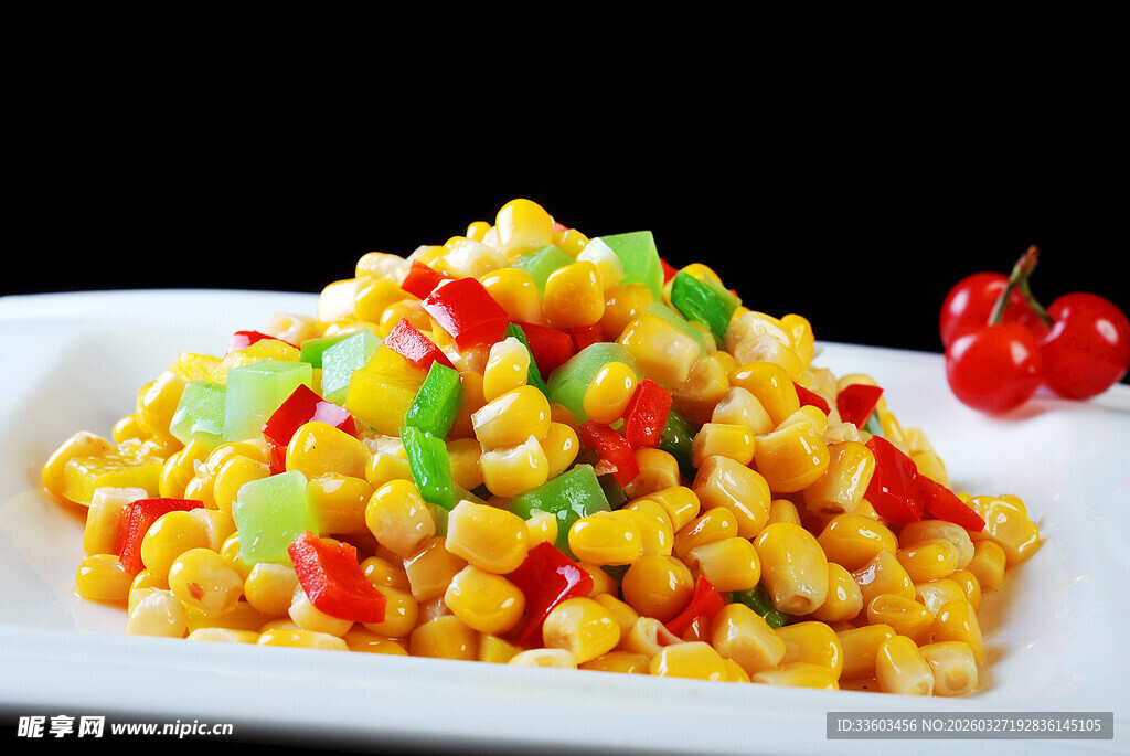 彩椒玉米粒