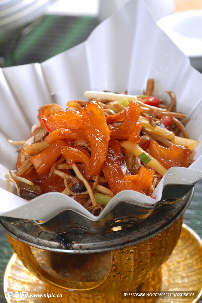 美味凉拌茶树菇