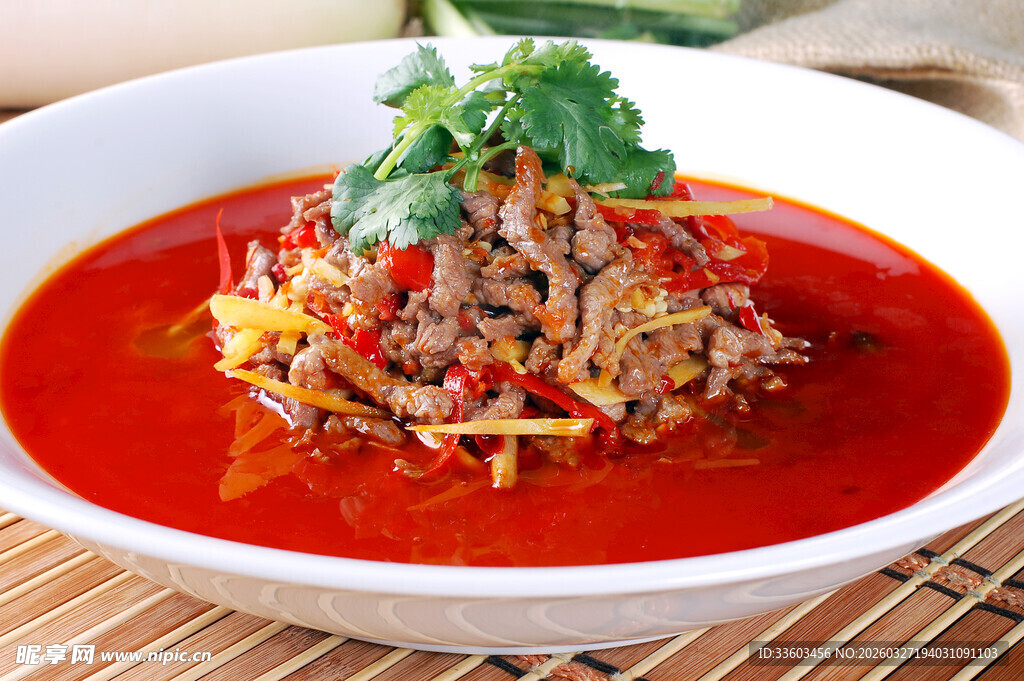 香辣牛肉汤