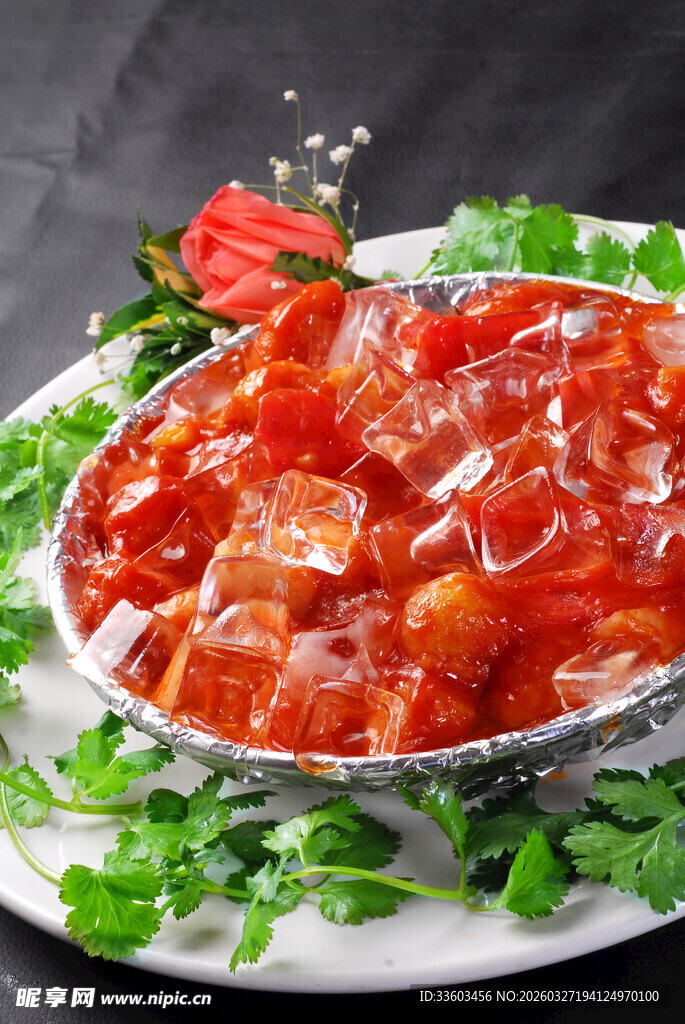 美味凉拌猪皮冻