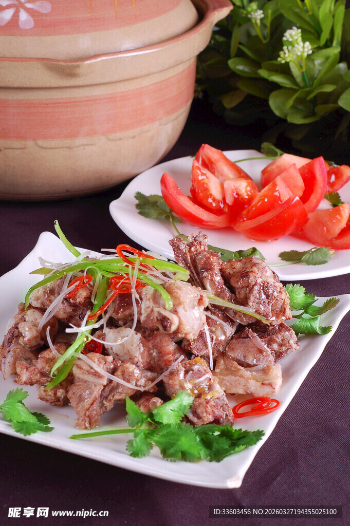 美味酱牛肉摆盘