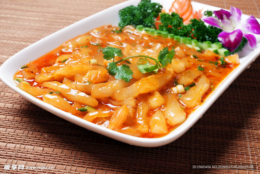 香辣美味凉拌猪皮