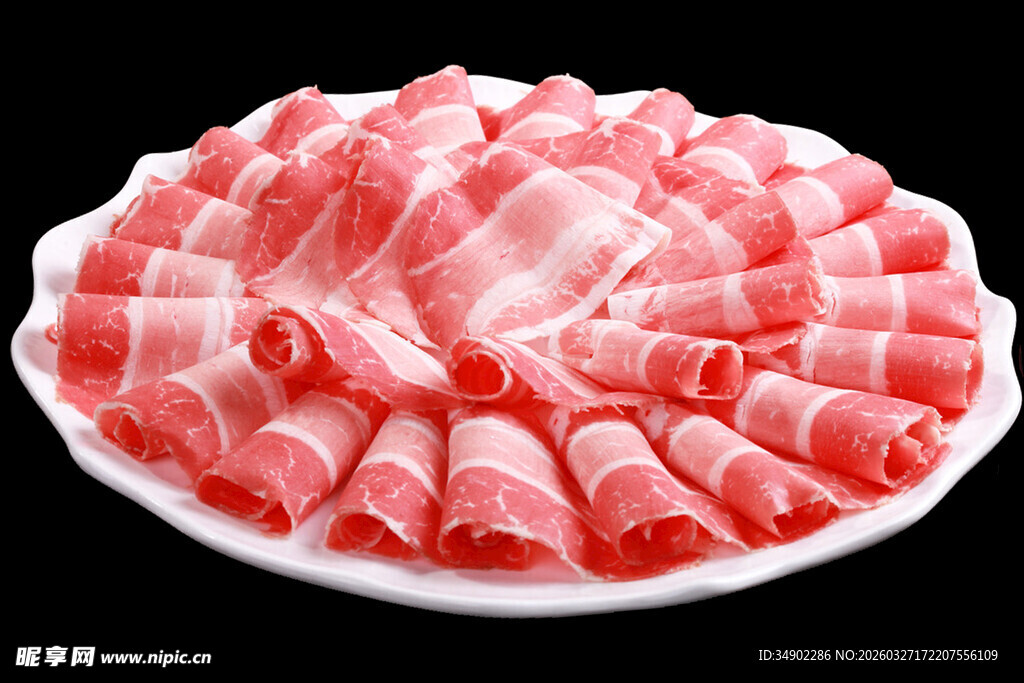 免扣新鲜牛肉卷