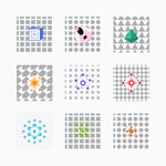 几何图案组合设计元素