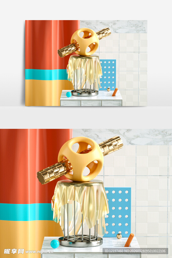 可爱面包插画设计