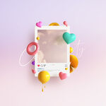 梦幻手机装饰3D创意画面