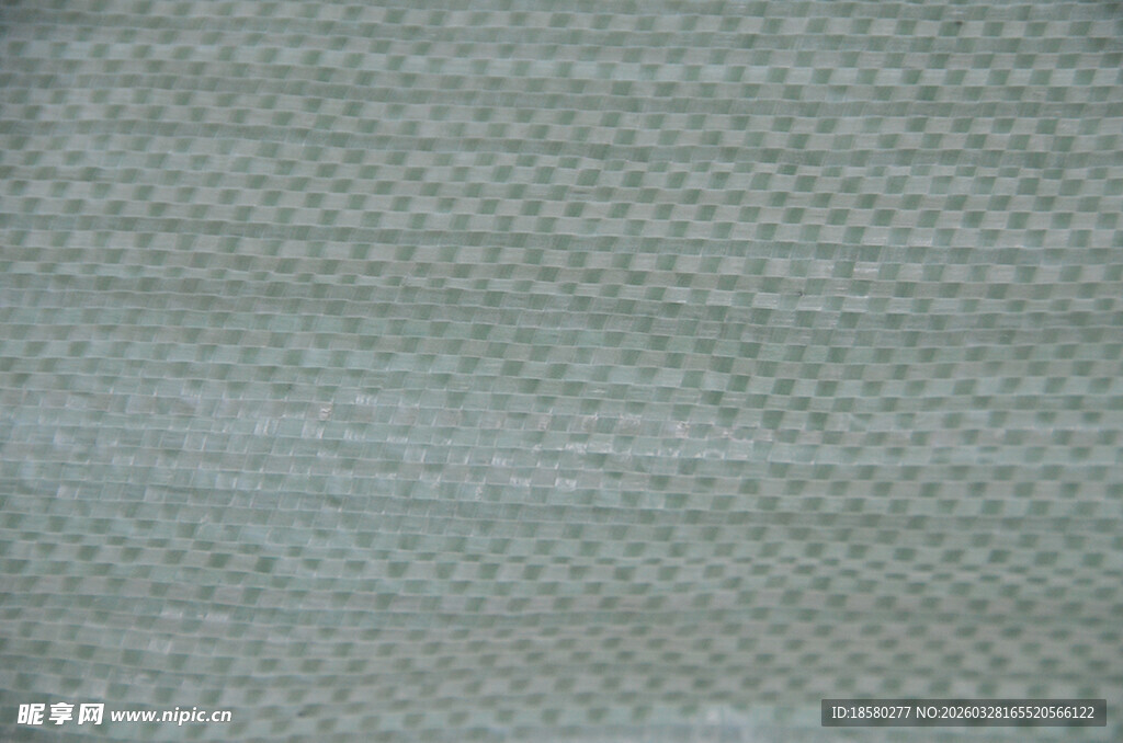 浅绿色纹理布料特写