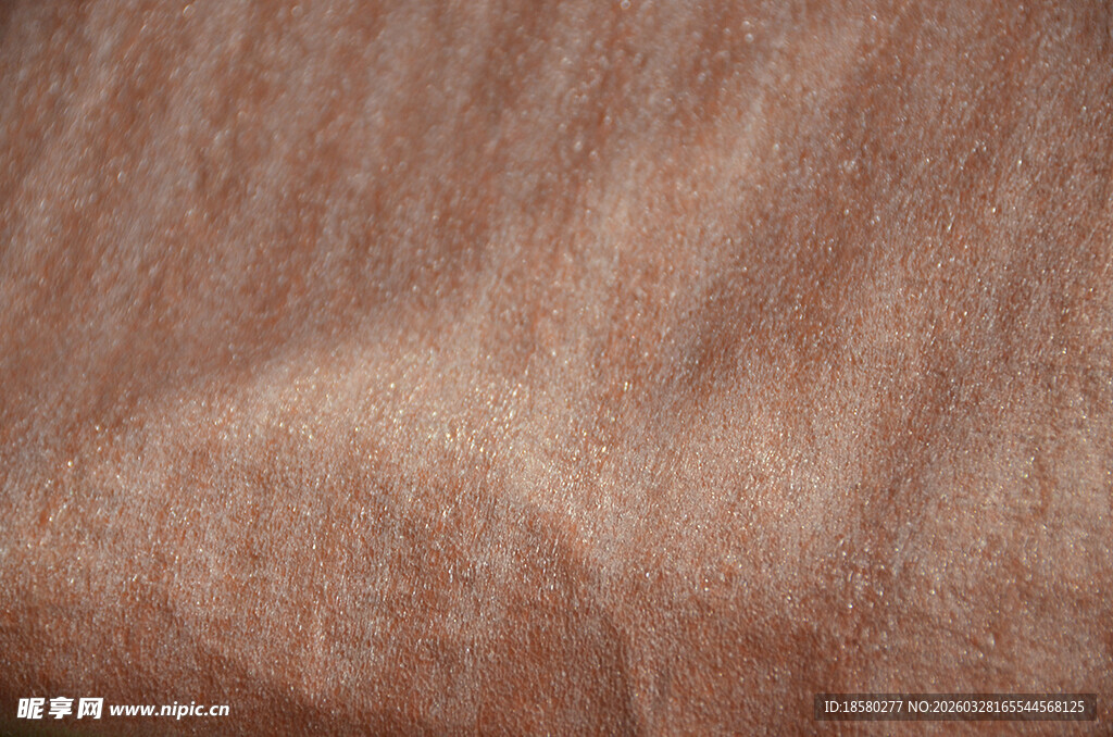 浅棕色纹理布料特写