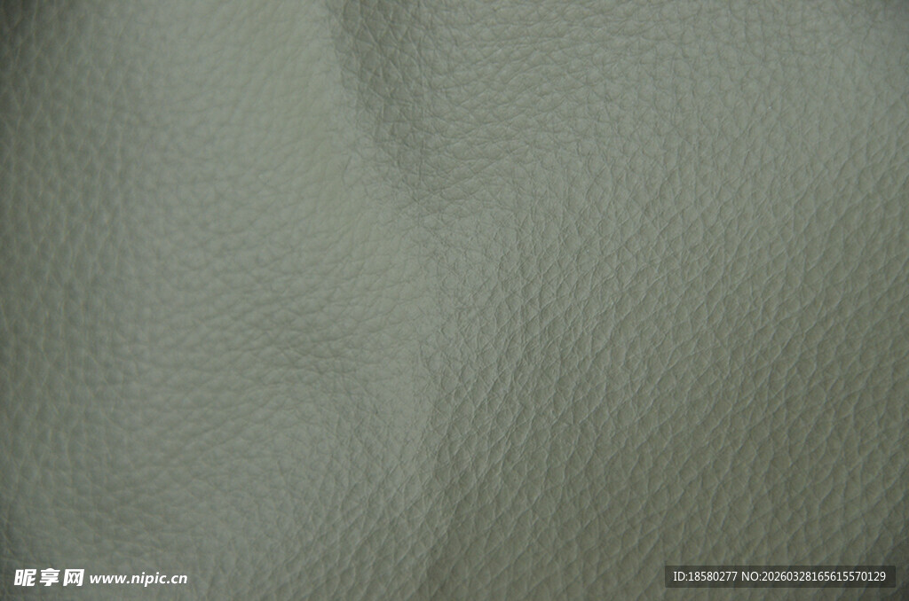 浅灰色皮革纹理特写