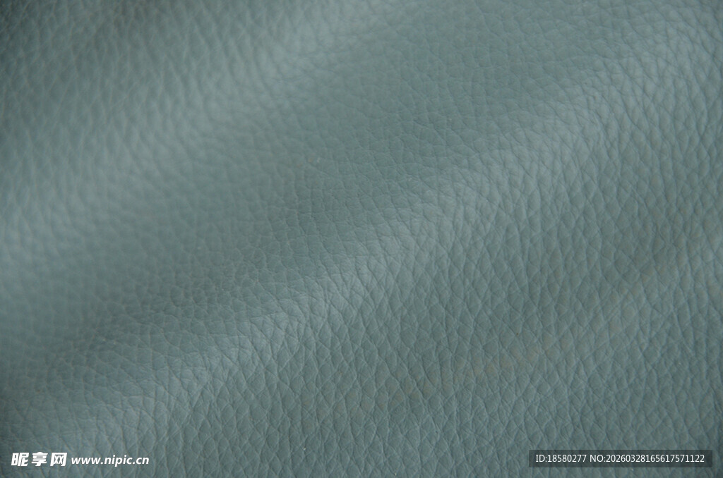 皮革菱格浅绿纹理布料特写