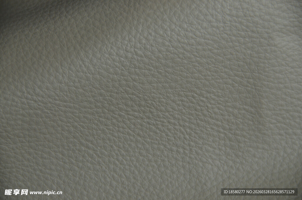 灰色皮革菱格纹理特写