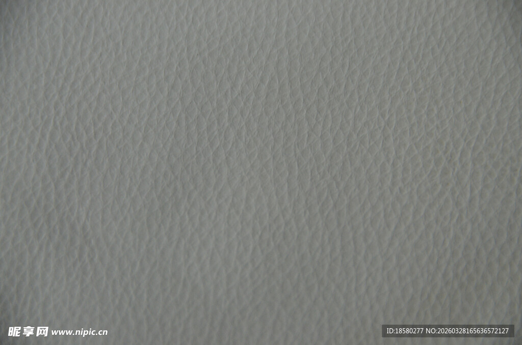 浅灰色皮革纹理布料