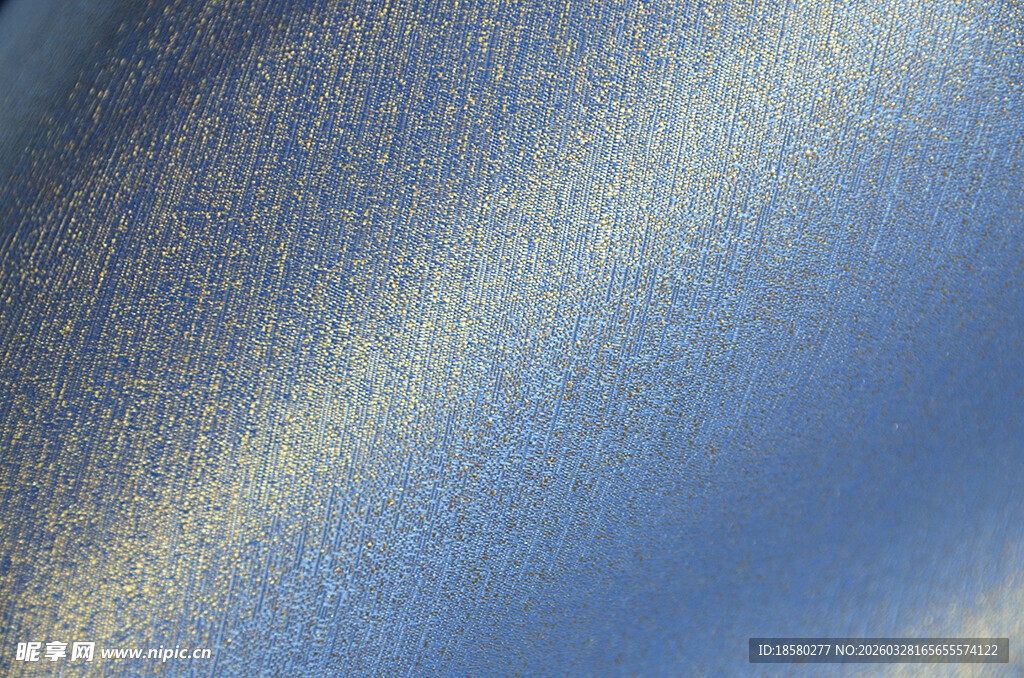蓝色渐变纹理金属质感面料