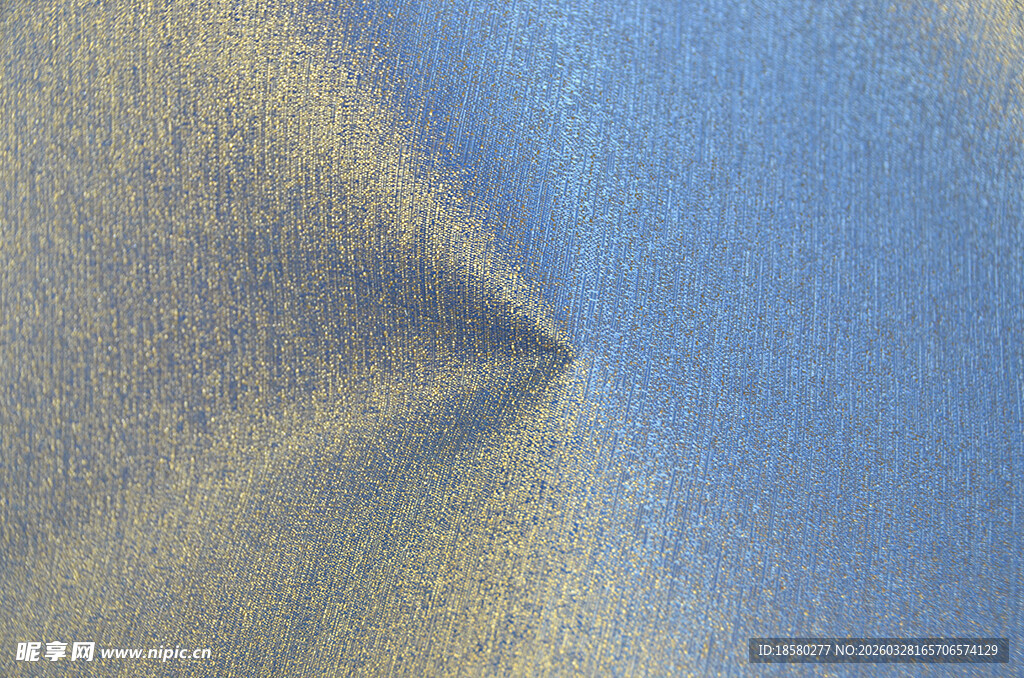 蓝色渐变金属质感布料