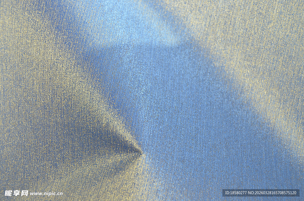 蓝色渐变光泽布料纹理