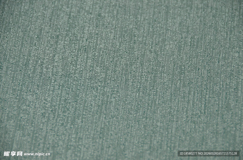 浅绿纹理布料特写