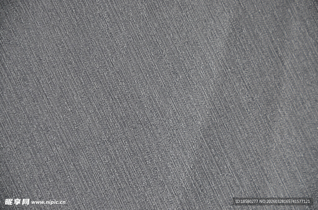 灰色织物布料纹理特写