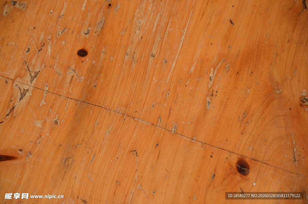 老旧木板纹理特写