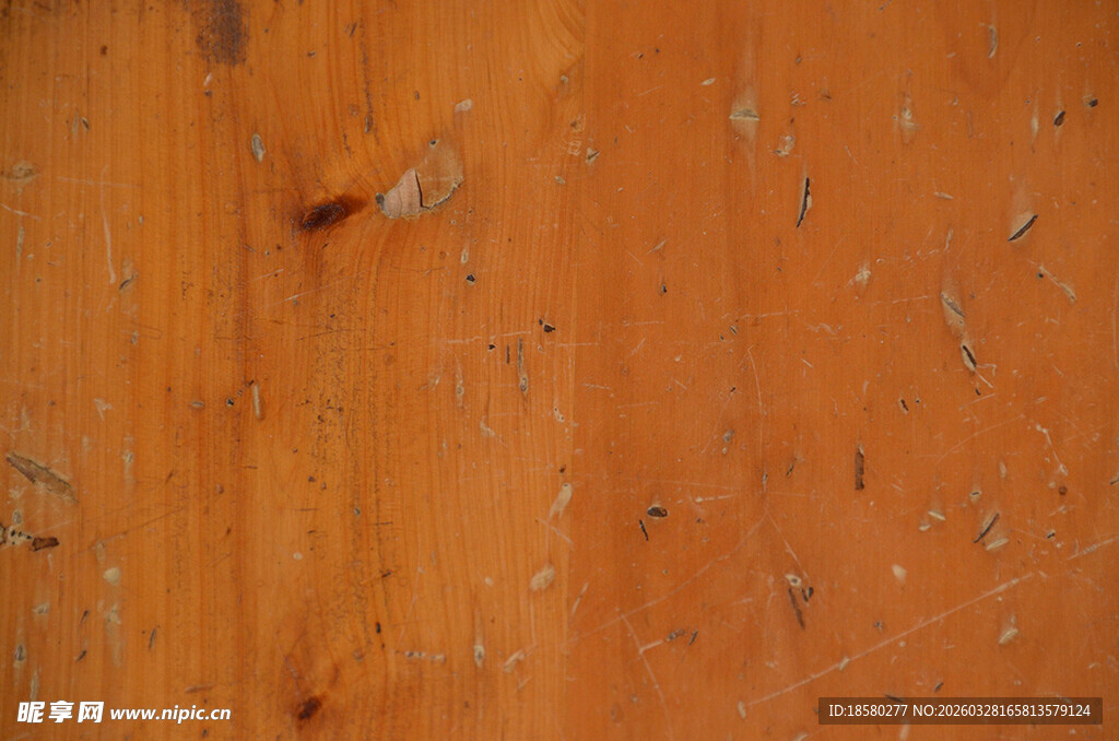 老旧木质纹理背景图