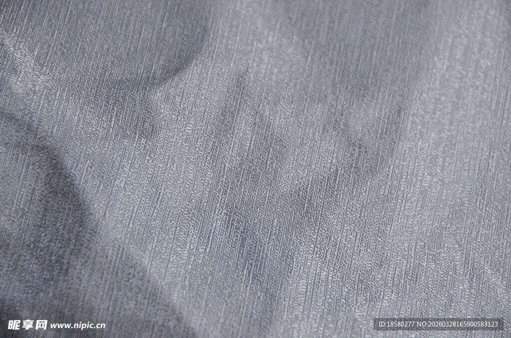 灰色纹理布料特写